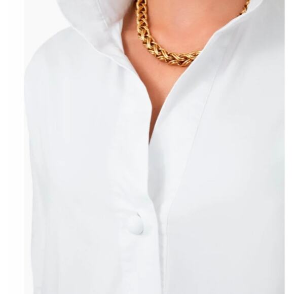 Tuckernuck White/Blanc Willow Blouse NWT size Small - Picture 8 of 14